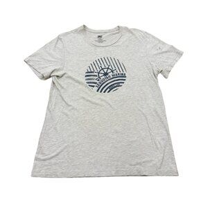 Vintage MV Sport Sequoia Marina Norris Lake Graphic T-Shirt Grey Y2K